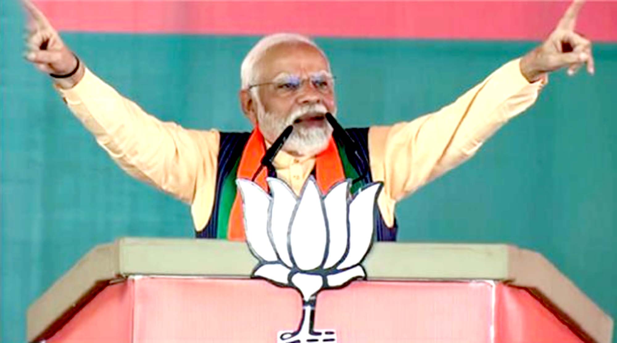 BJP's storm in Madhya Pradesh will uproot the Congress tent: PM Modi